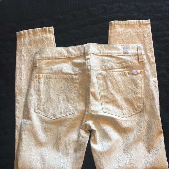 7 For All Mankind Skinny Pencil Jeans - Picture 2 of 3